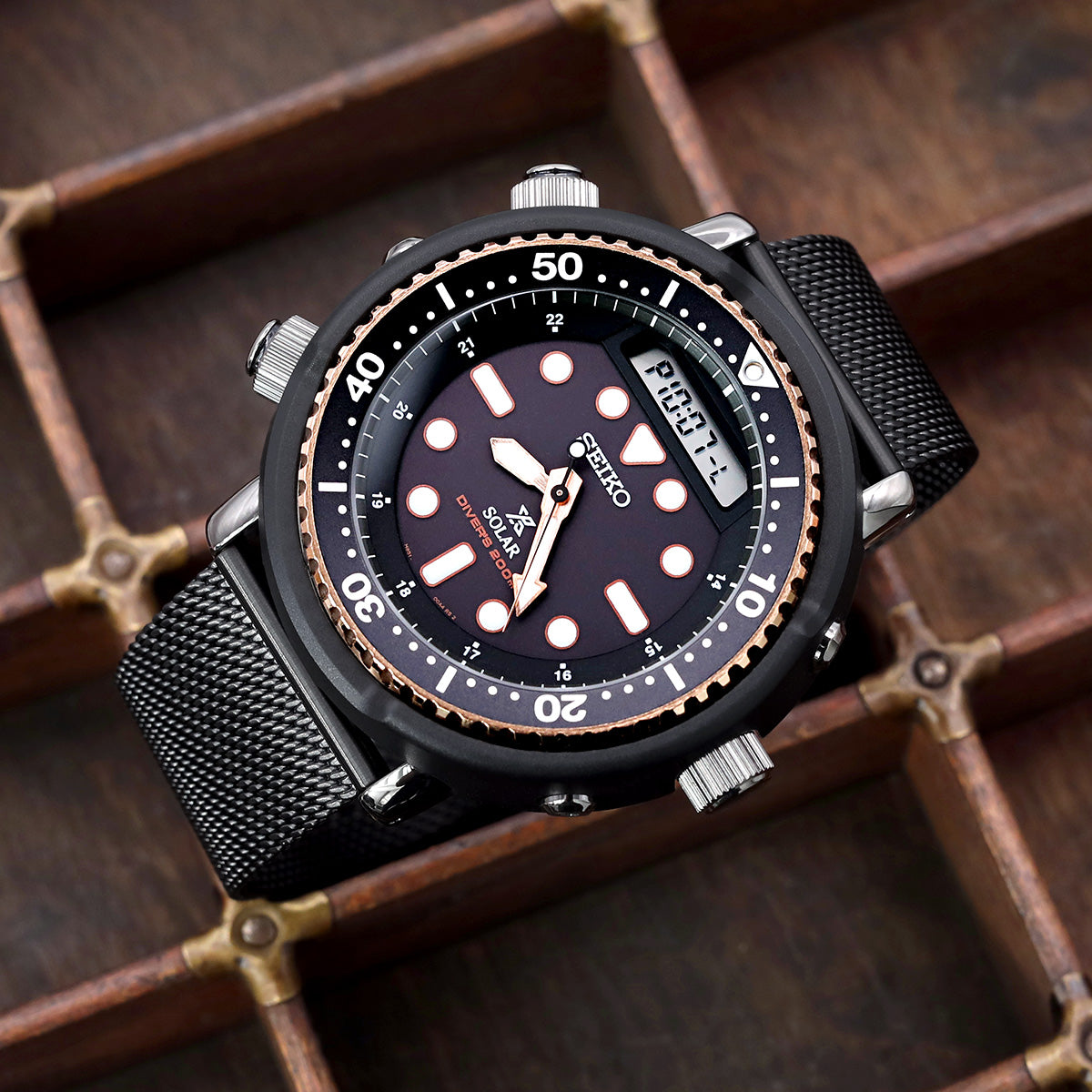 Quick Release Classic Superfine PVD Black Mesh Watch Band | Strapcode