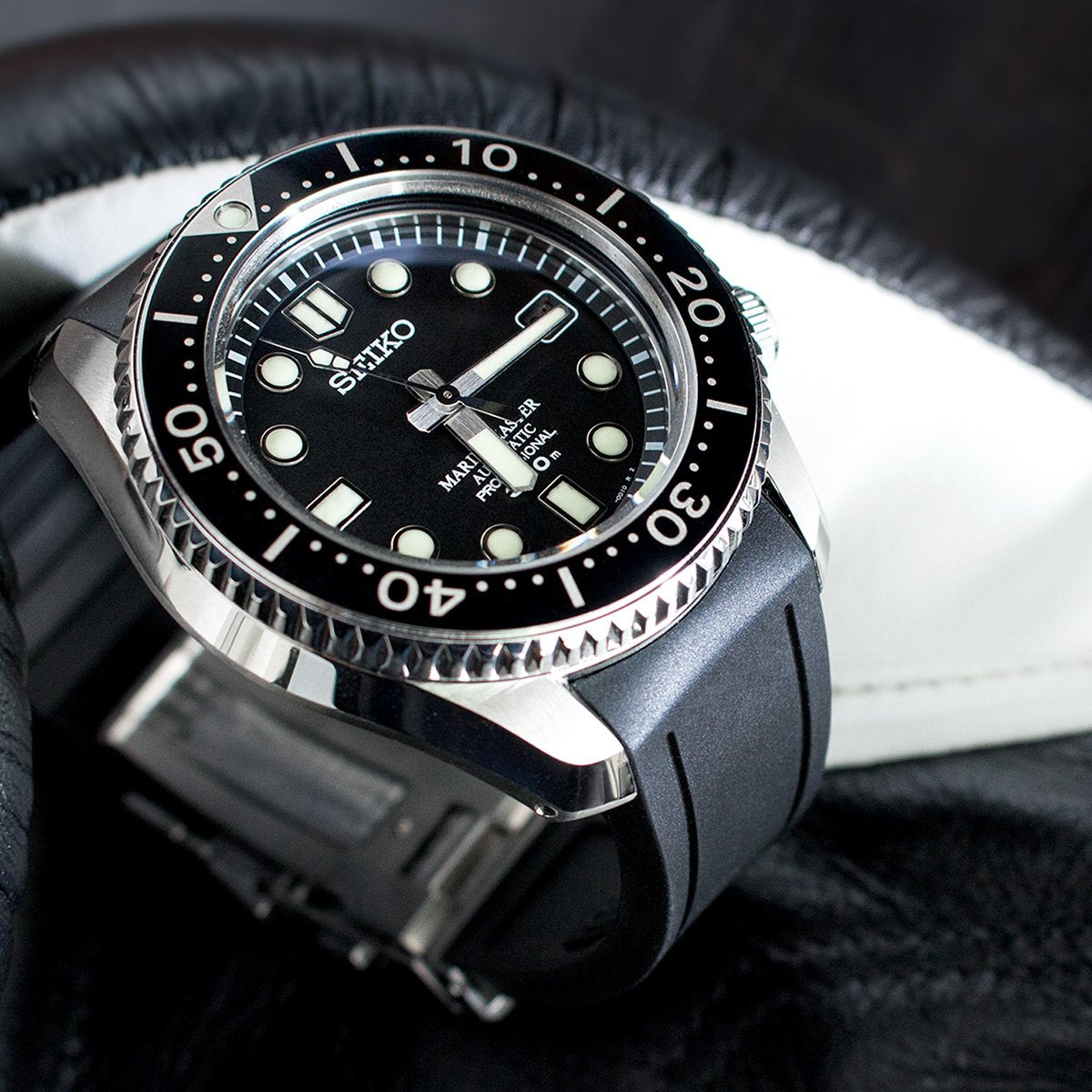 Total 69+ imagen seiko mm300 rubber strap