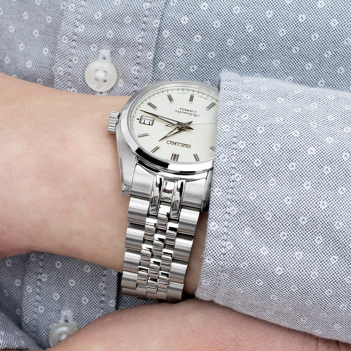 Top 84+ imagen seiko sarb035 jubilee bracelet