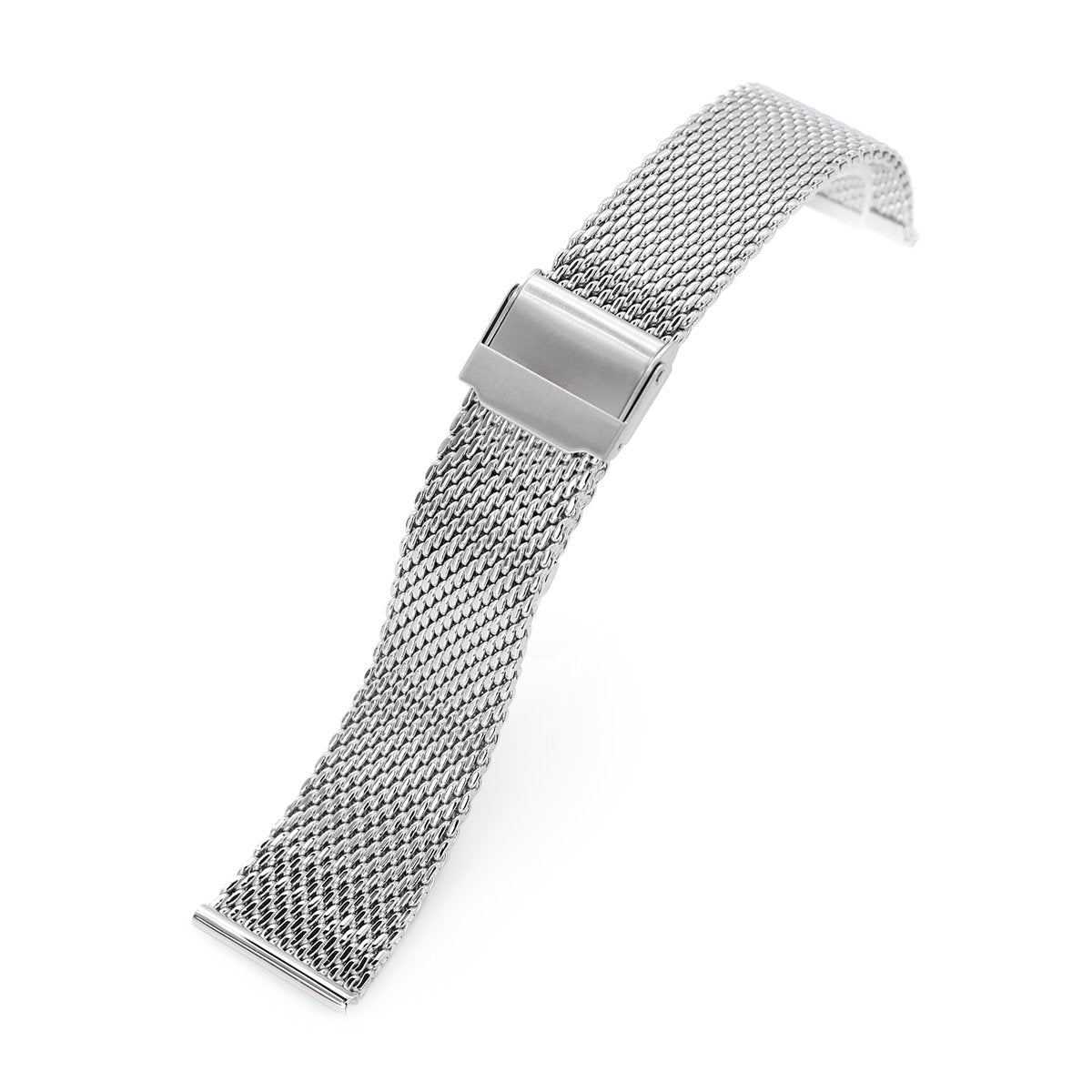 Браслет 22 мм купить. 22 Mm watch Band браслет. MILTAT браслет. Меш браслет для часов. Браслет конусный для часов.