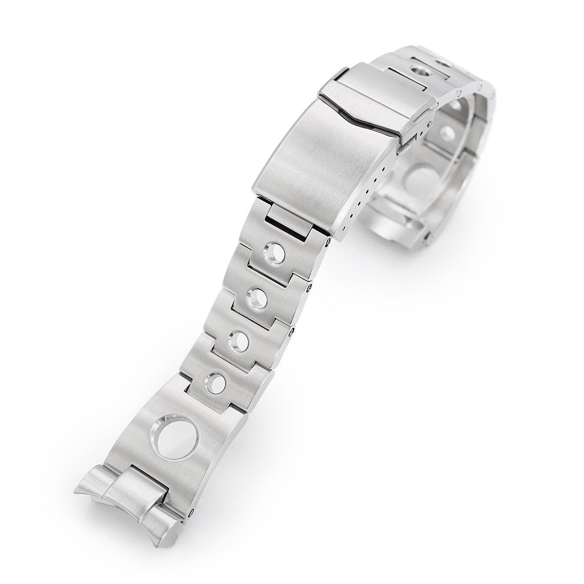 22mm steel watch strap