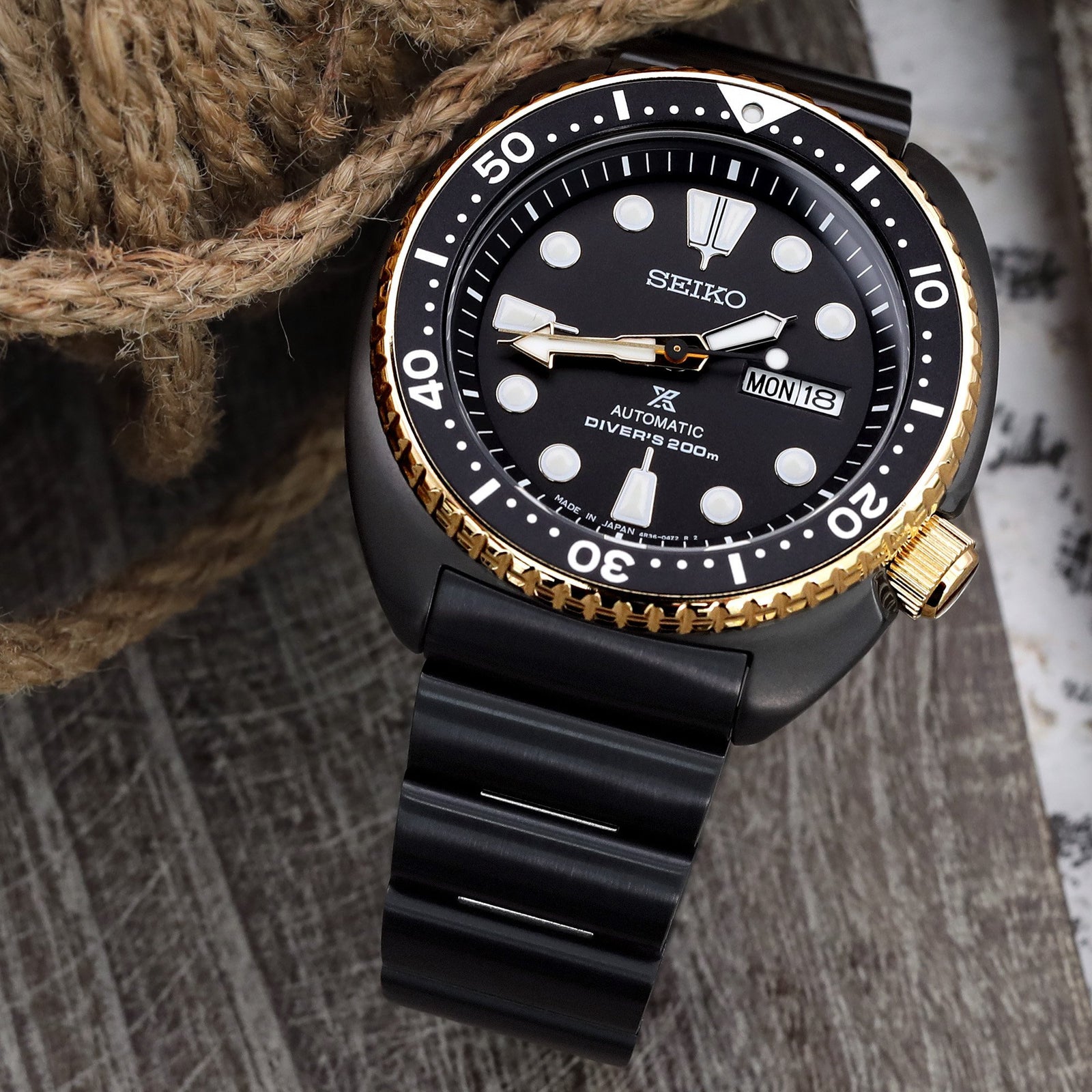 New Seiko Turtle, King Turtle, Padi Turtle Watch Bands | Strapcode–  translation missing: .tags