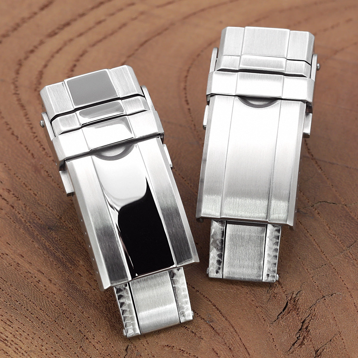 MiLTAT Turning Clasp stainless steel Diver watch clasp | Strapcode