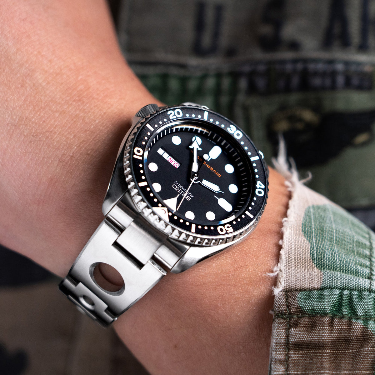 Seiko Mods, Seiko SKX007 Upgrade, Curved End Watch Bands | Strapcode