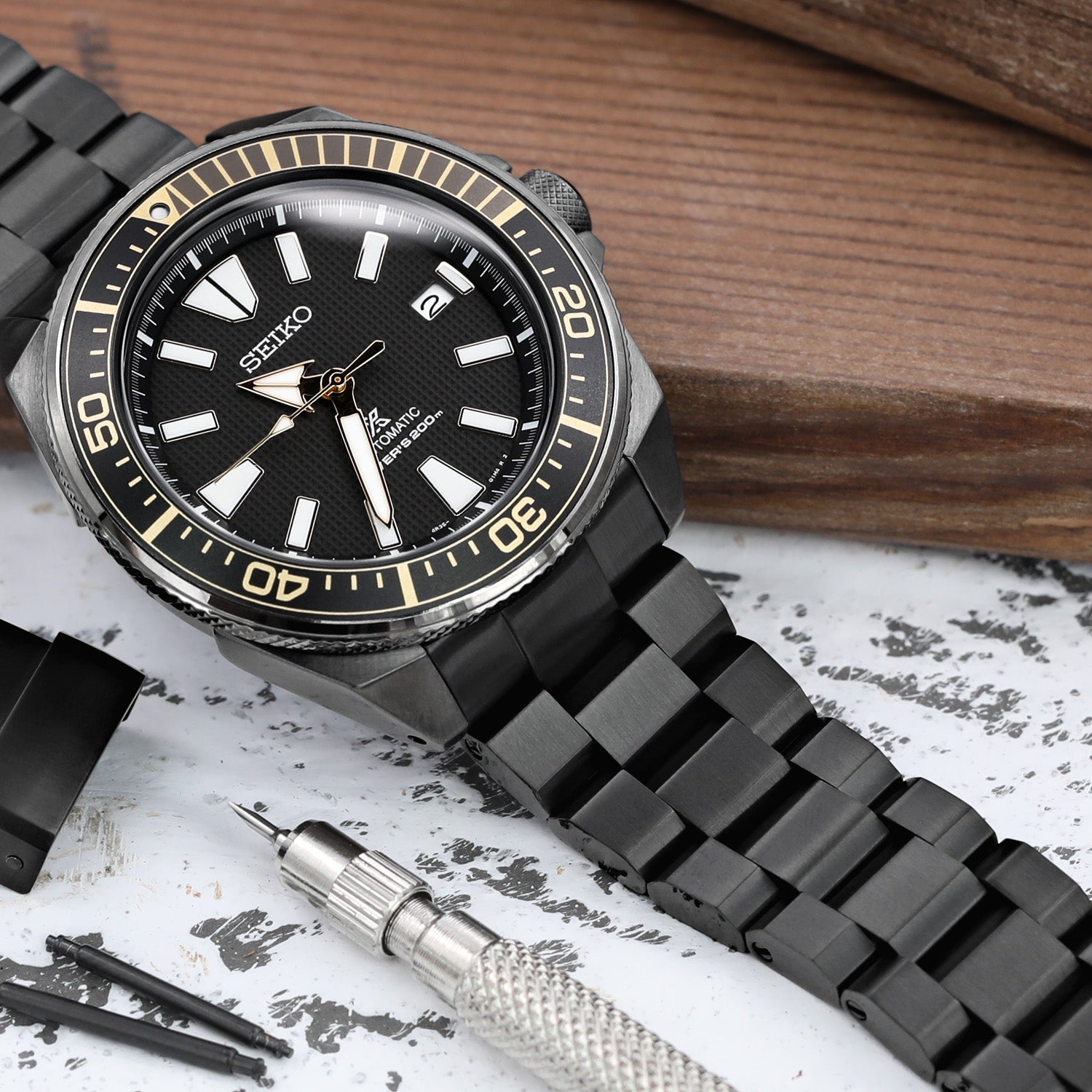 Top 51+ imagen seiko samurai metal bracelet