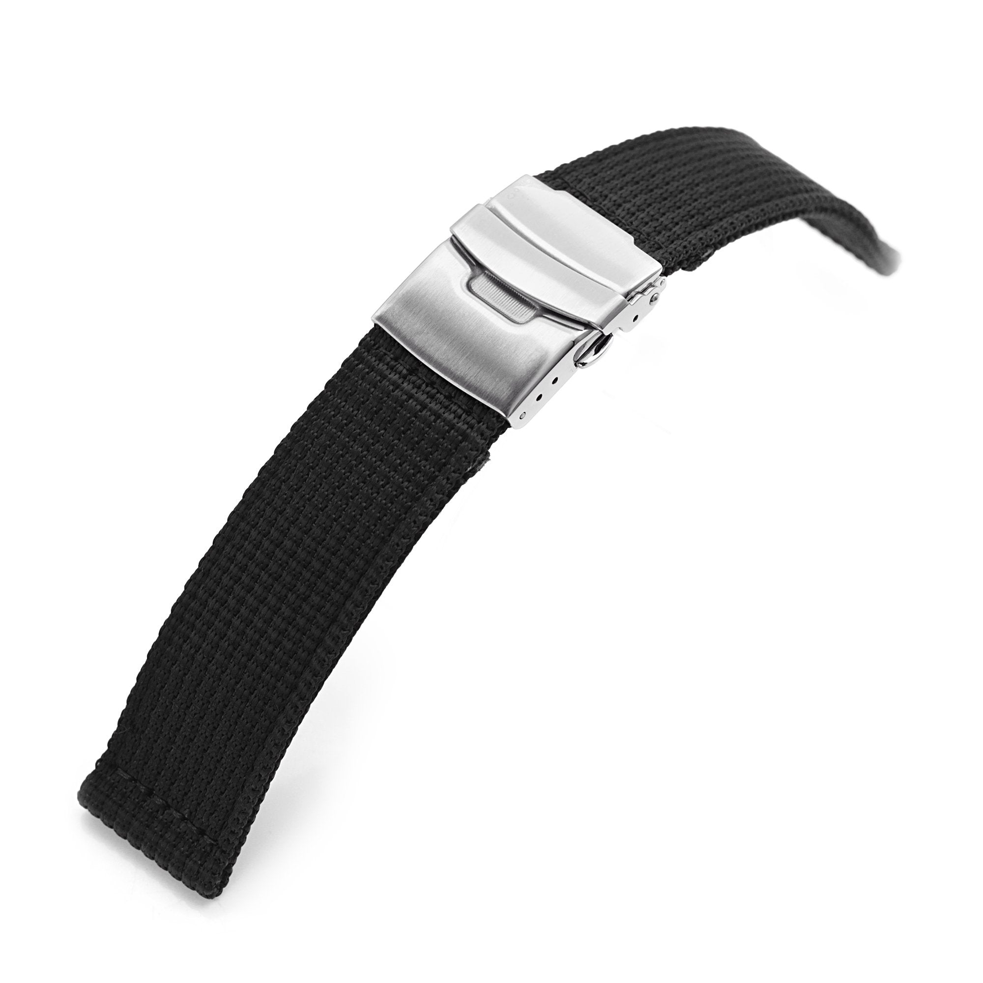 20mm-or-22mm-black-3d-nylon-watch-band-diamond-like-carbon-strapcode