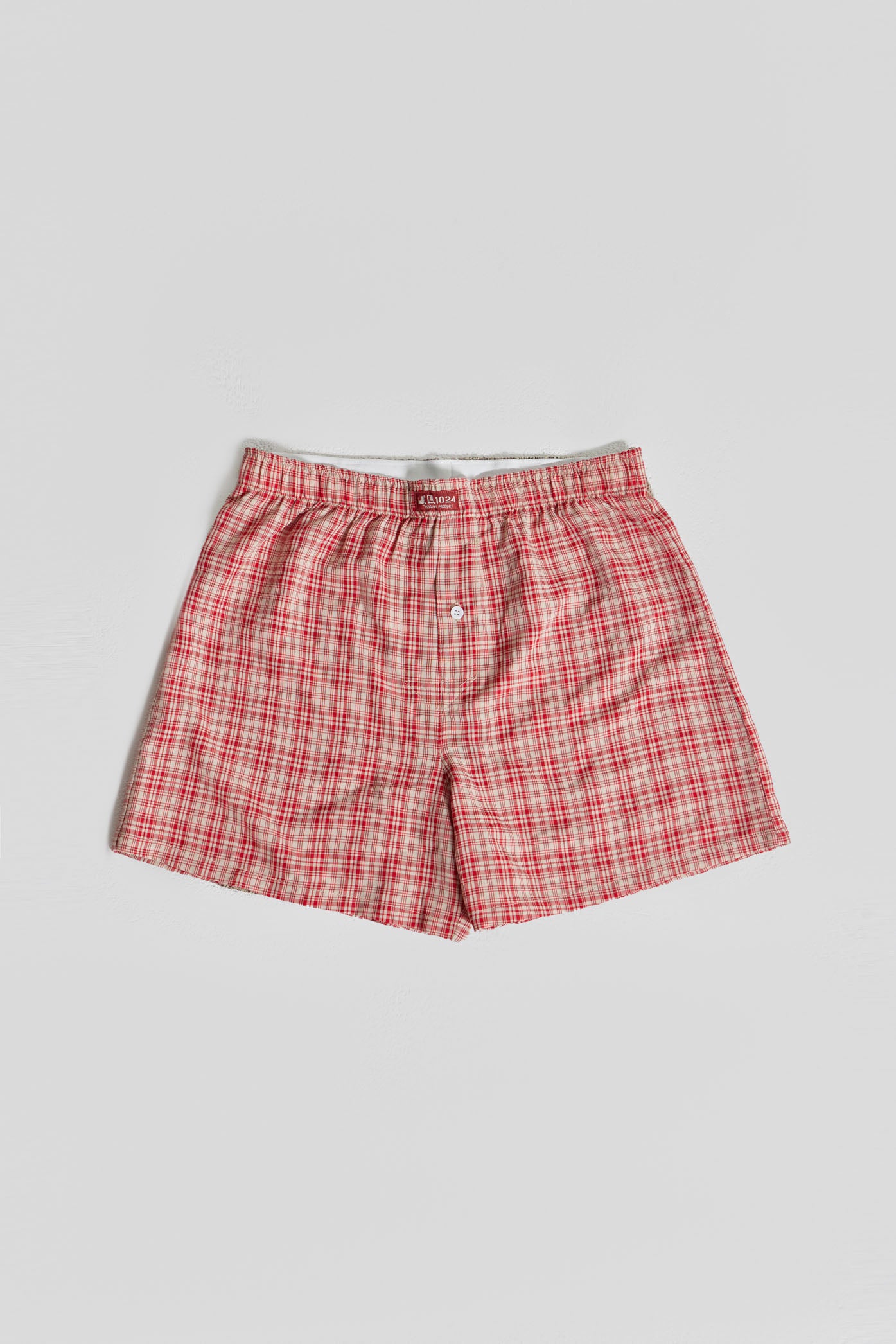 Jaded London Red Check Boxer