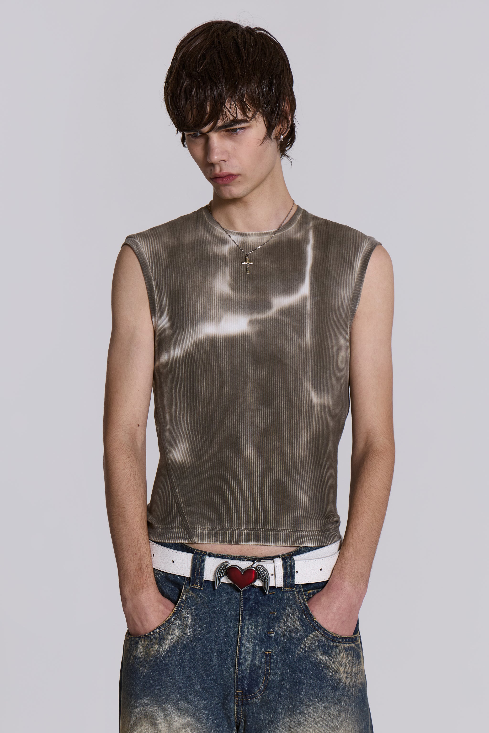 Jaded London Grey Glare Tank