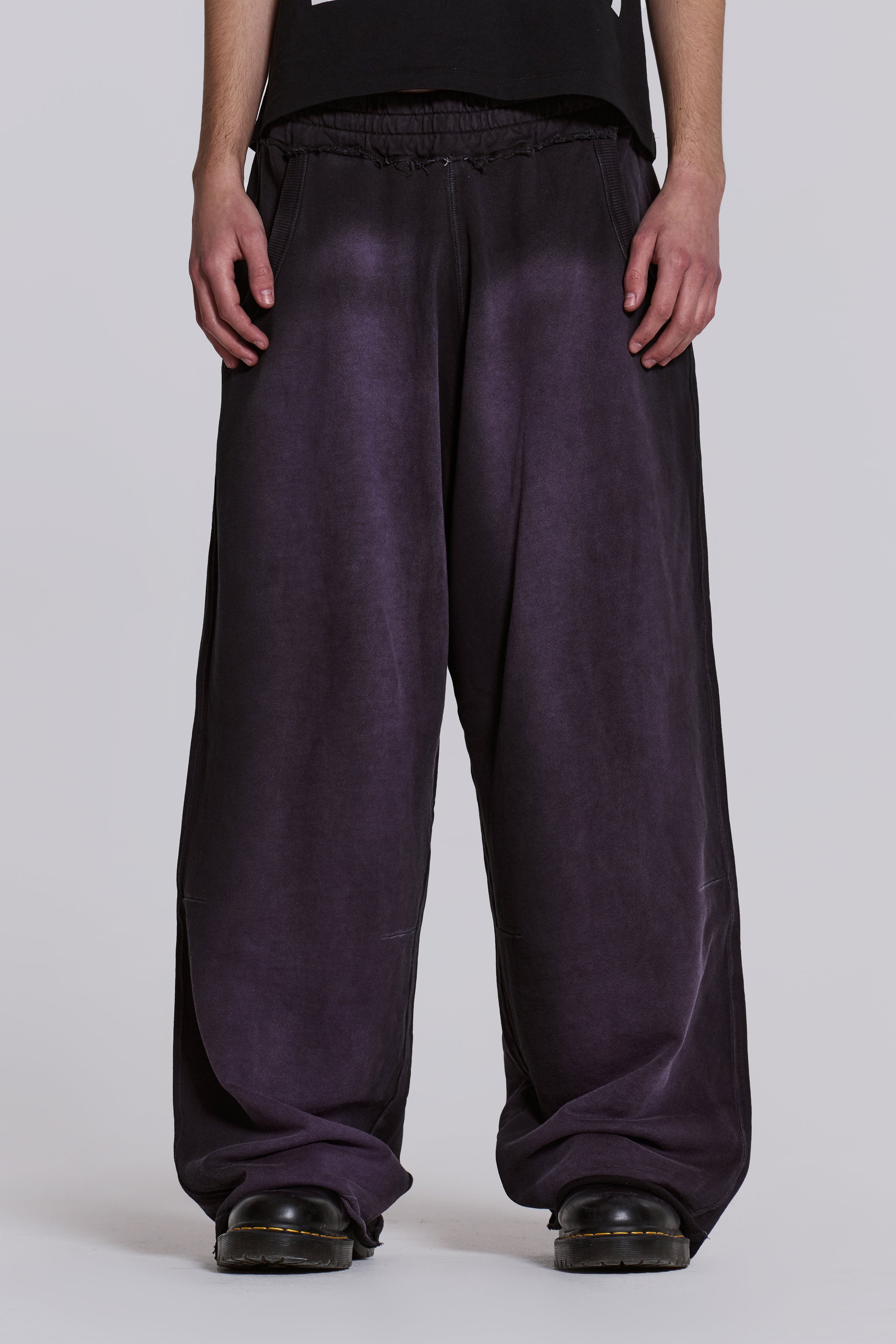 Jaded London Deep Purple Fade Monster Joggers