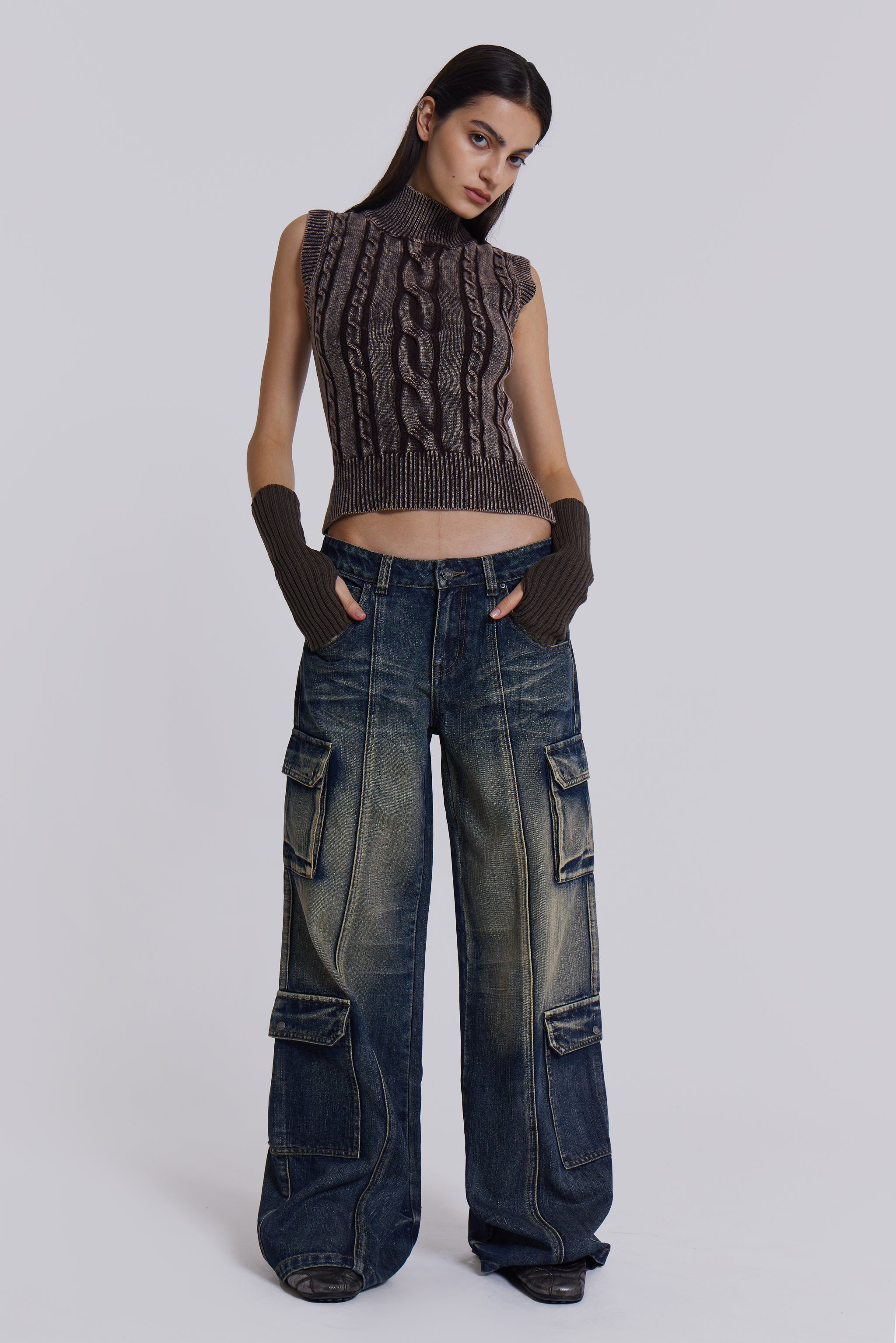 Jaded London Tundra Cargo Jeans