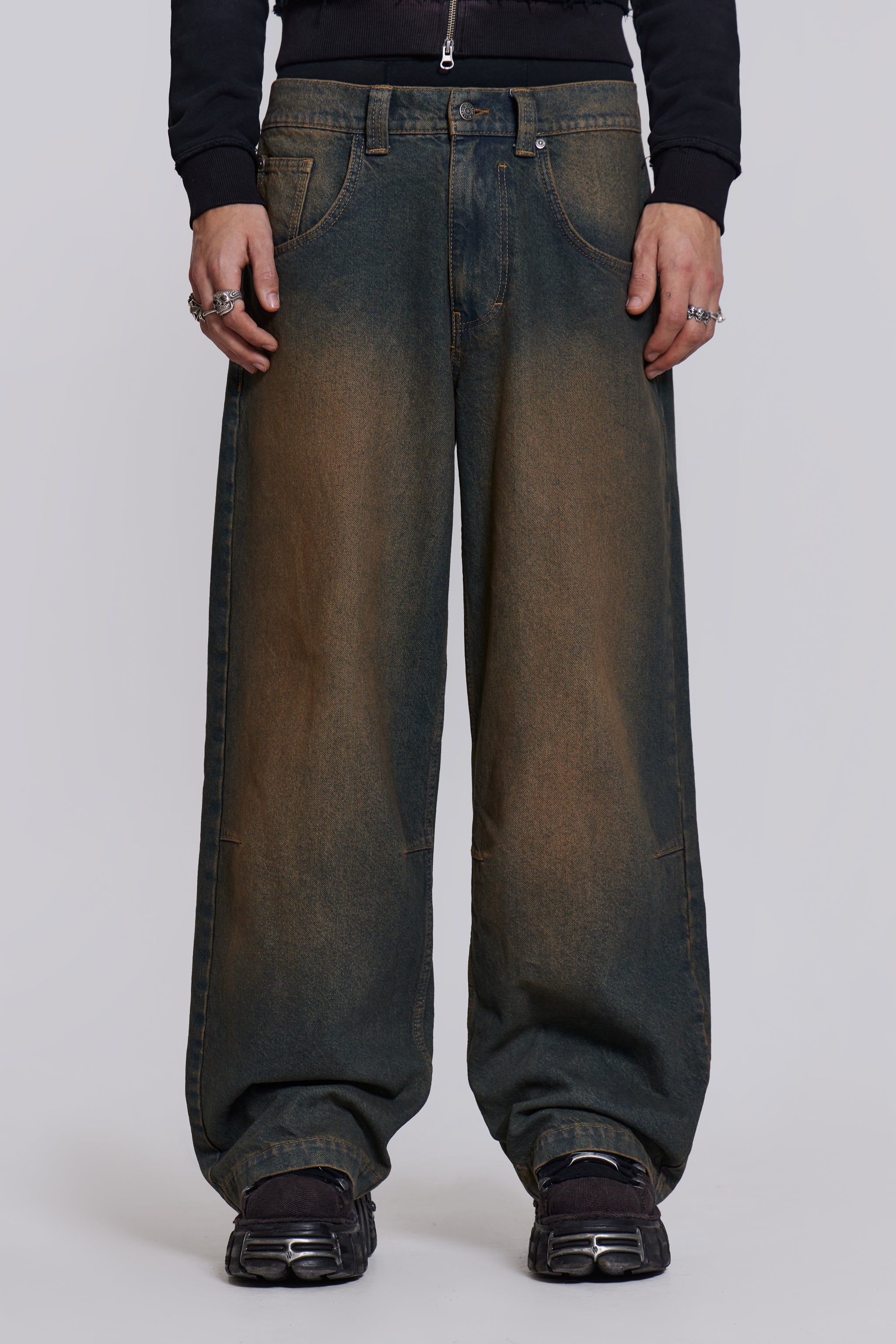 Jaded London Sand Tint Colossus Jeans