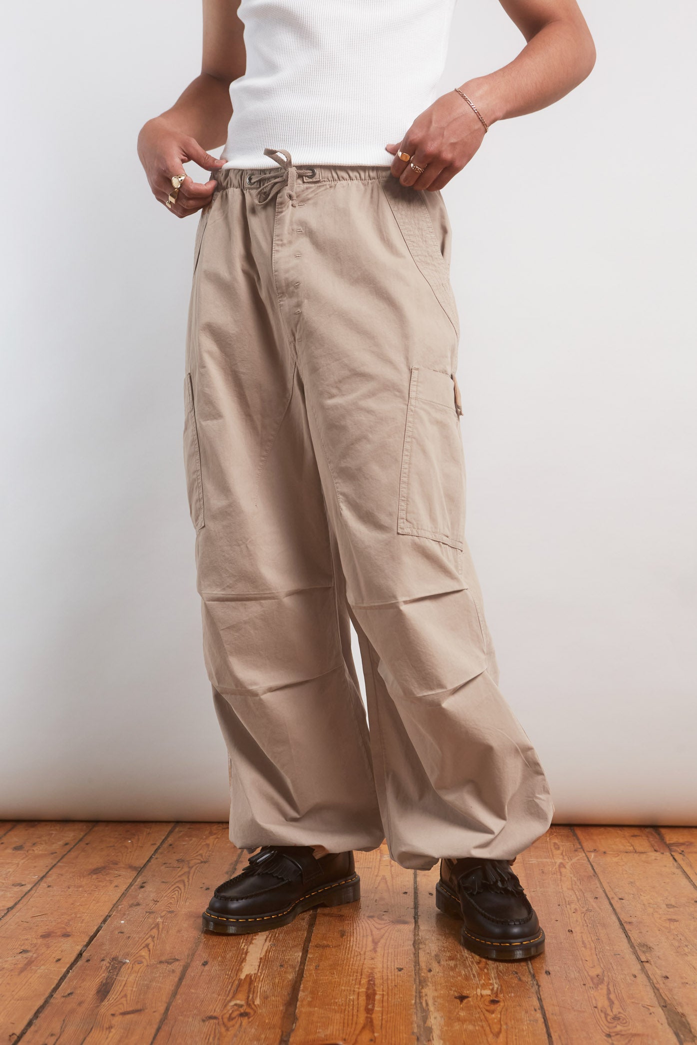 Jaded London Mushroom Parachute Cargo Pants