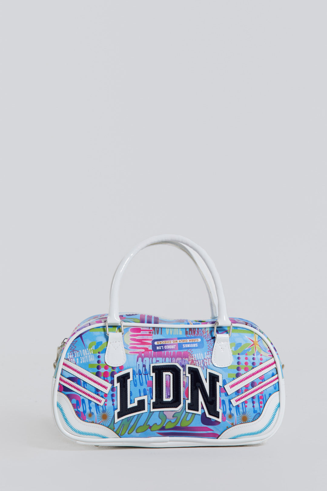 Jaded London 00's Car Wash Print Bowling Bag