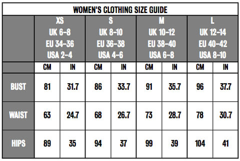 Size Guide – Jaded London