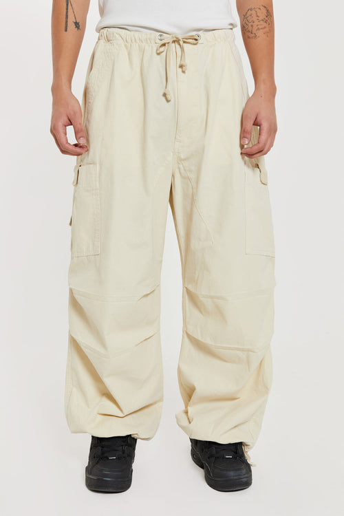 Grey Military Oversized Cargo Pants