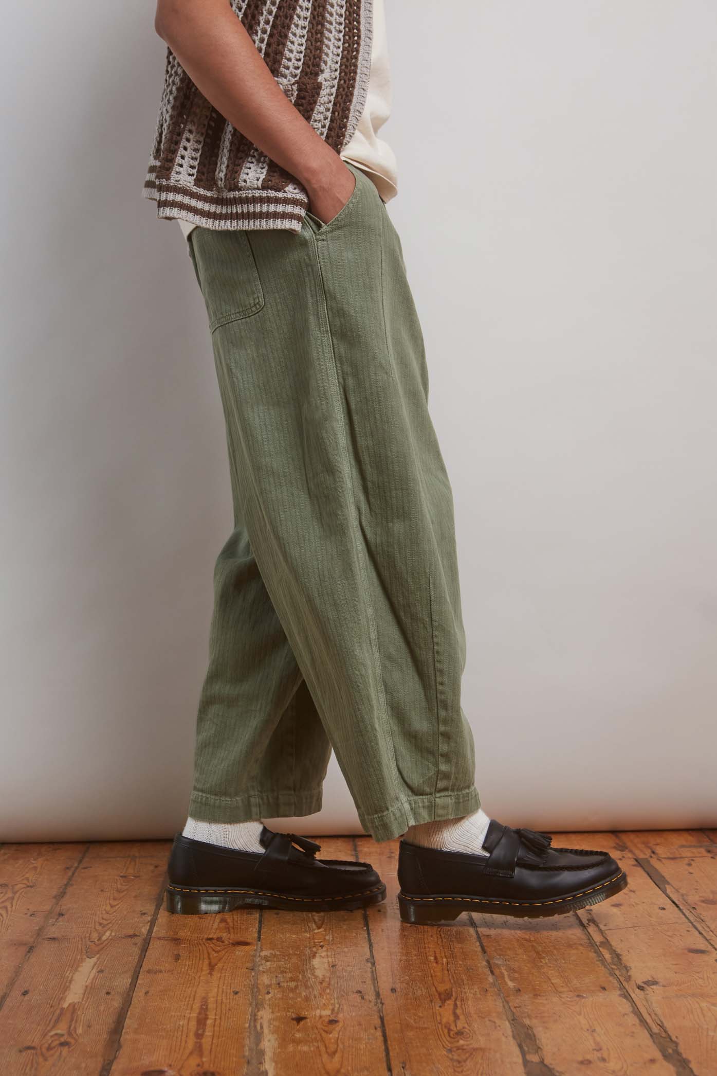 Jaded London Khaki Balloon Pants