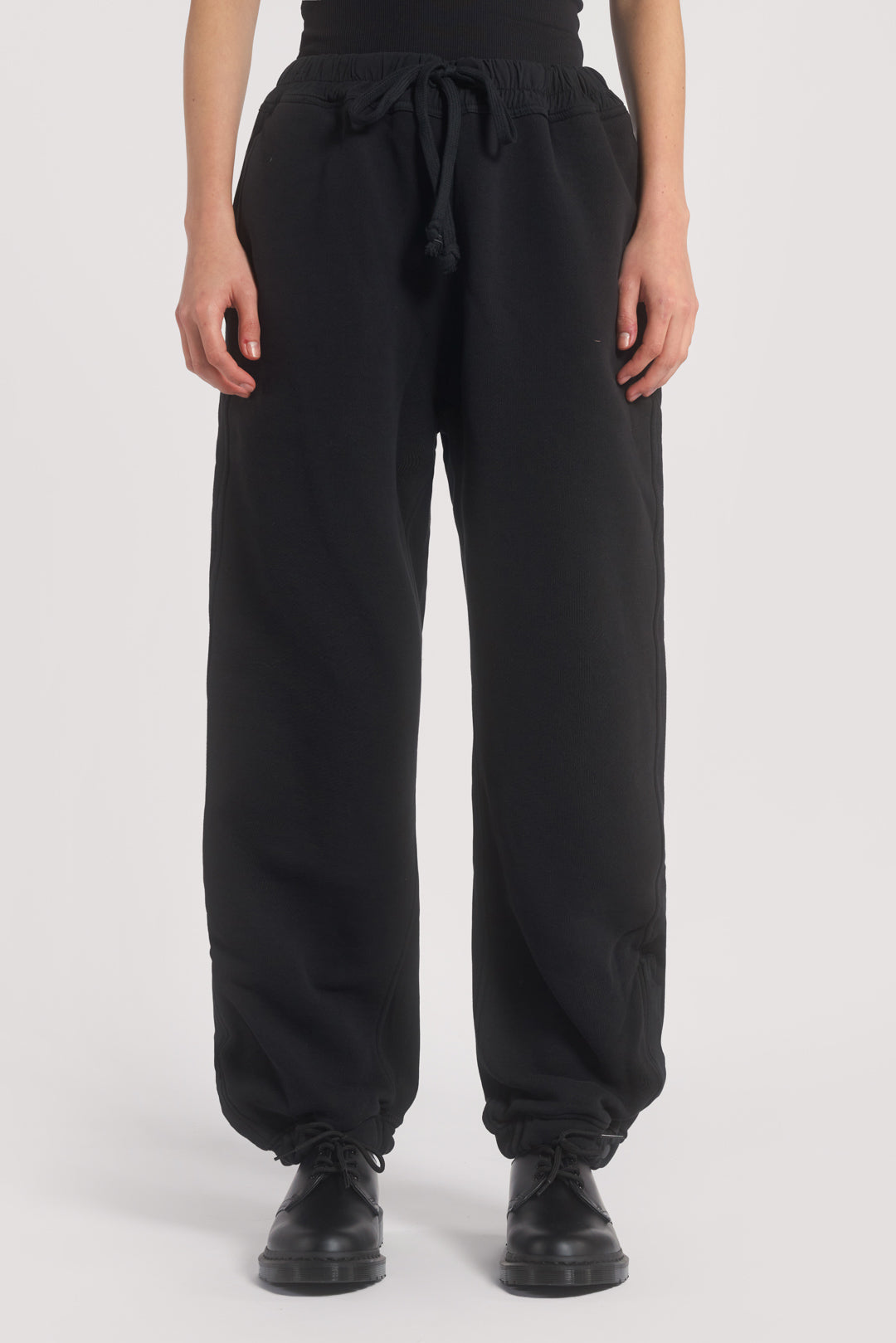 Jaded London NTRLS Dust Black Cuffed Joggers