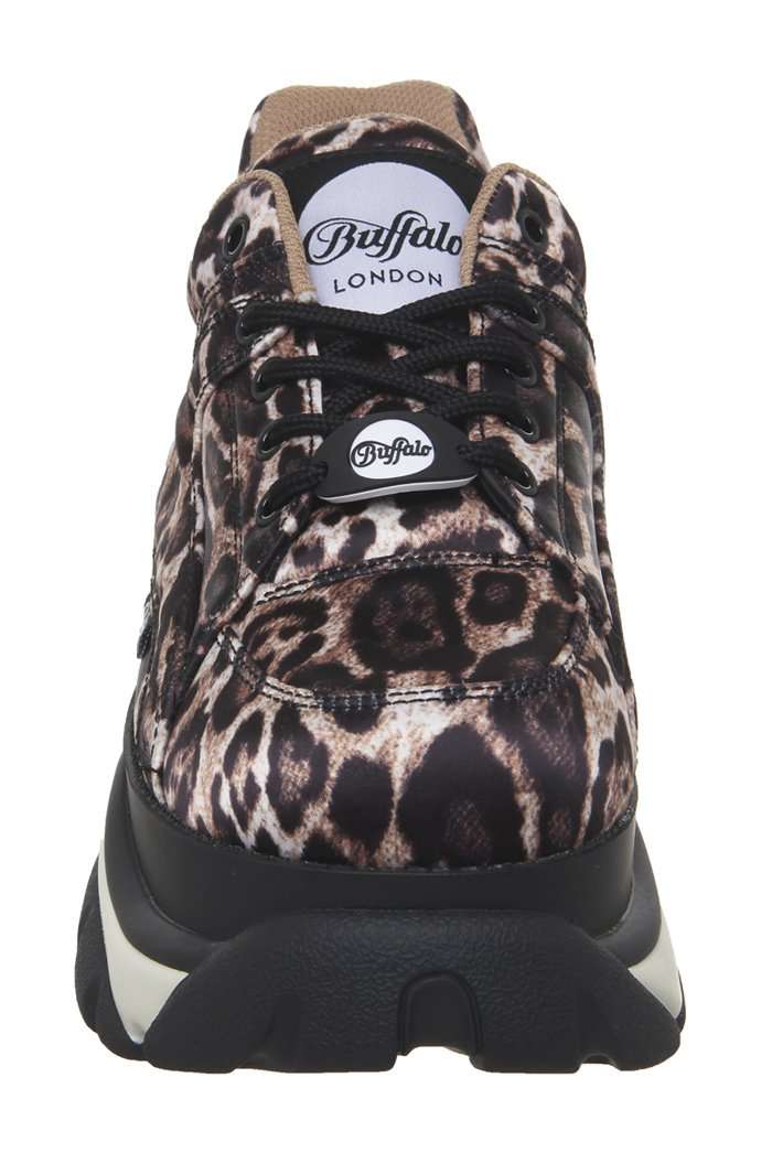 leopard print buffalo trainers