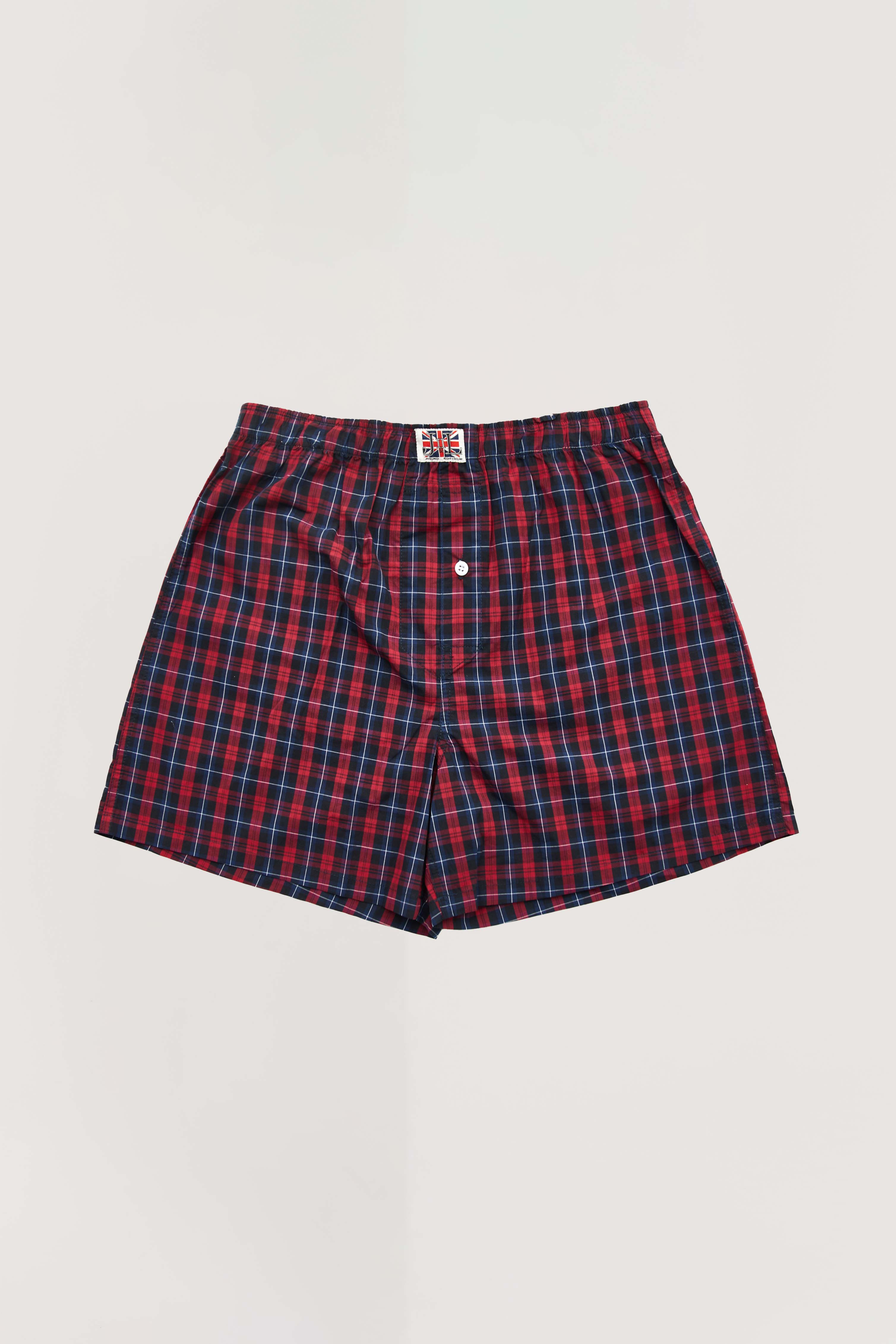 Jaded London Red Tartan Boxer Short