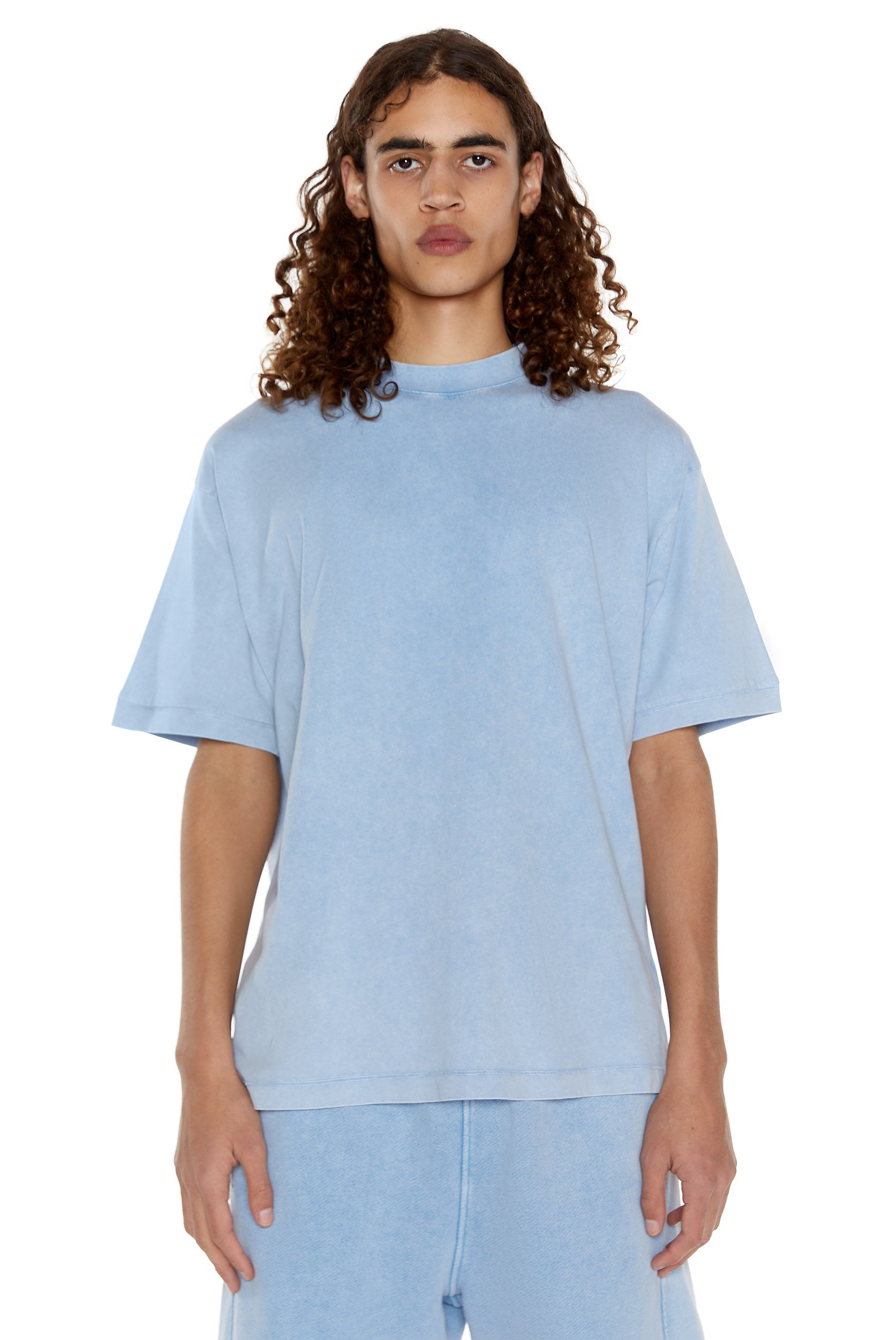 Jaded London NTRLS Powder Blue Oversized T-shirt