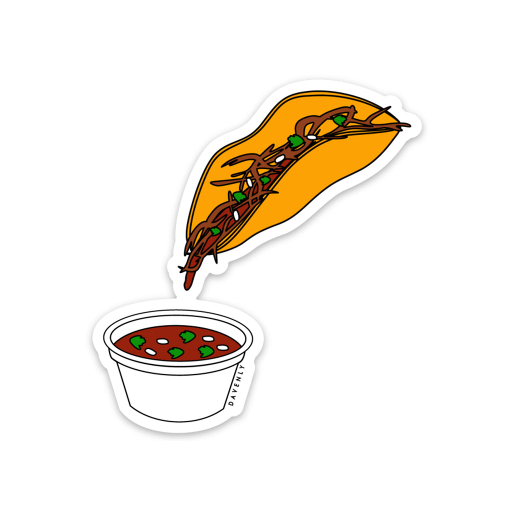 Birria Taco Sticker – Davenly