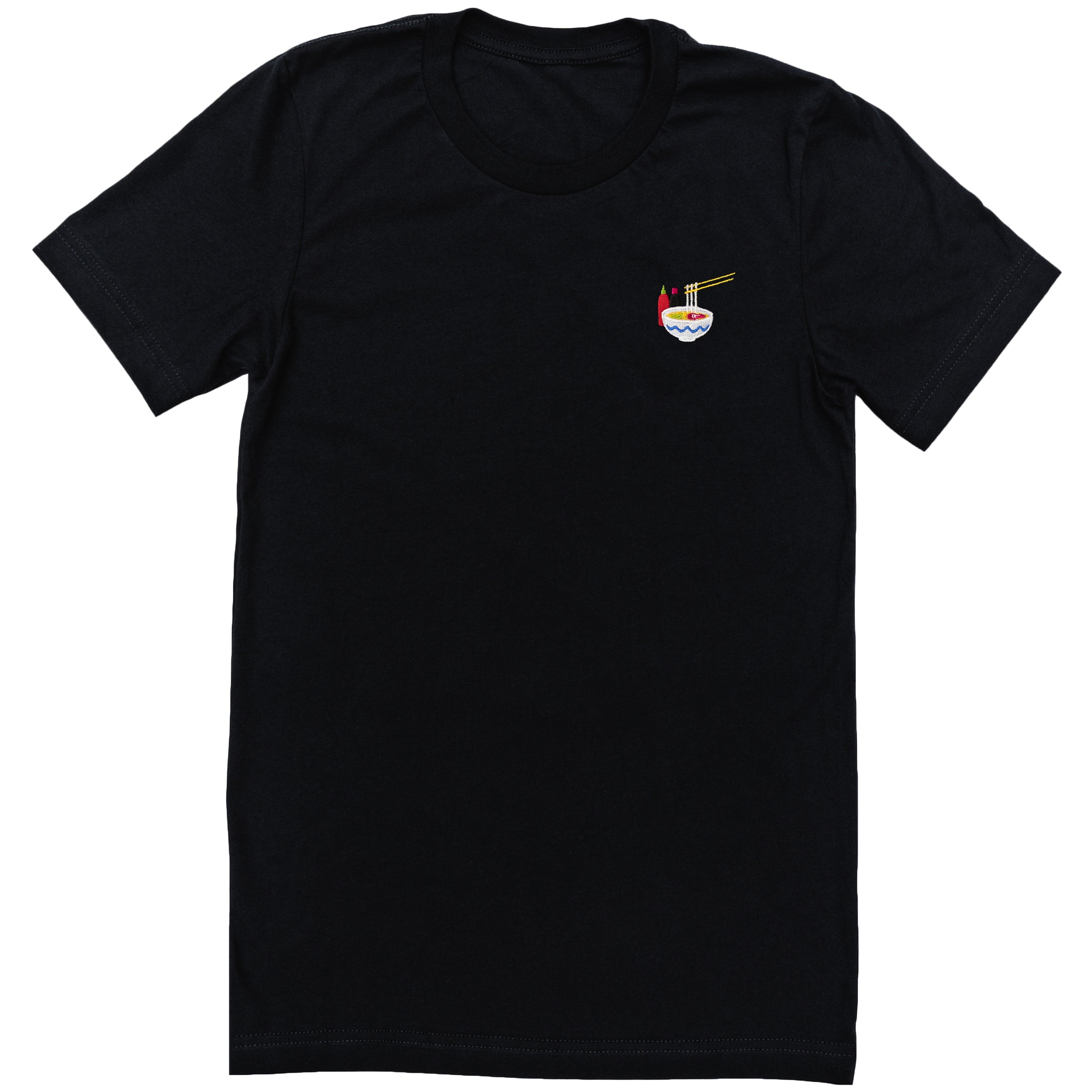 Pho Embroidered T-Shirt (Black) – Davenly