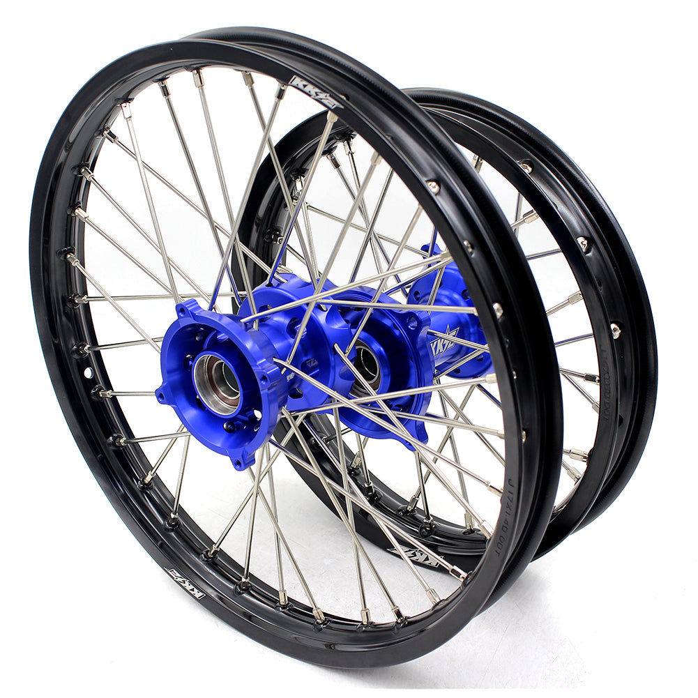 KKE 19/16 Kids Wheels Rims For HUSQVARNA TC 85 2003-2020 Blue Hub