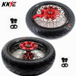 KKE XR650L 1993-2021 3.5/4.25 Supermoto Wheels Rims For HONDA CST Tires