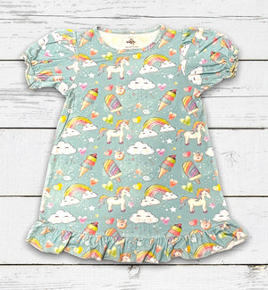 Unicorn Play Dress - Sissy & Bean
