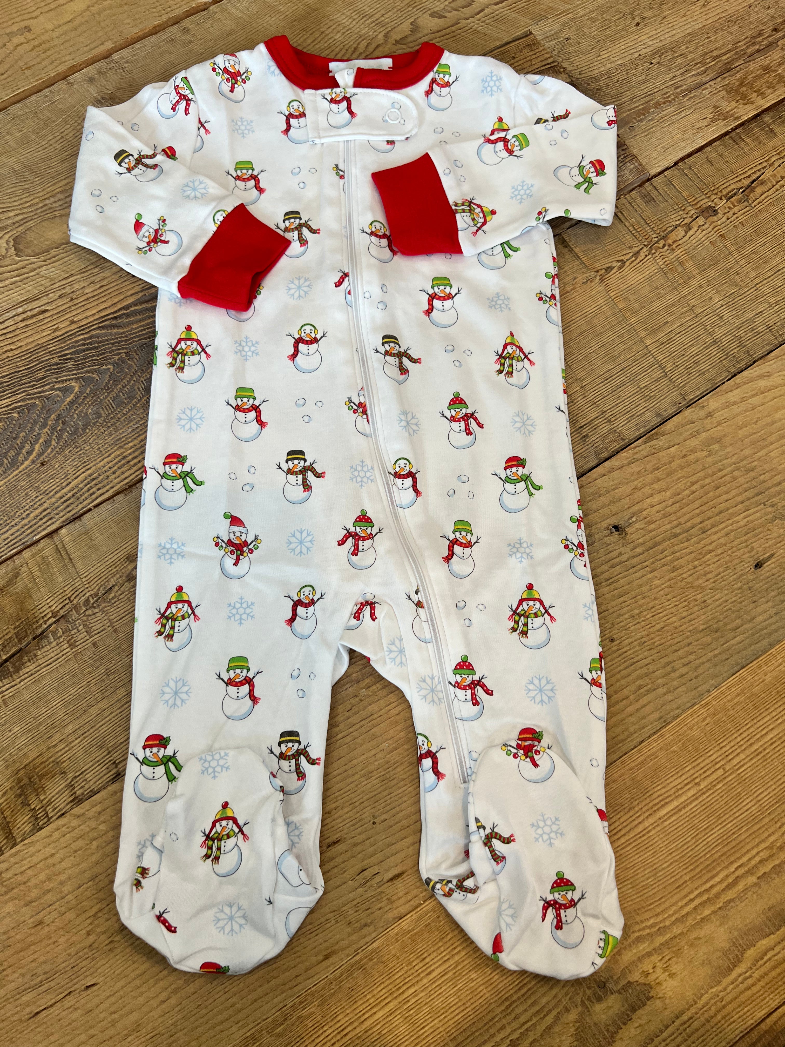 Snowman Footie