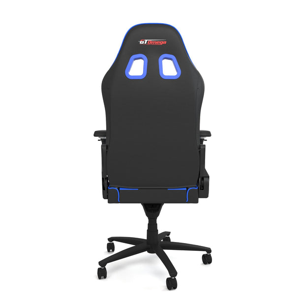 gt omega gaming chair blue