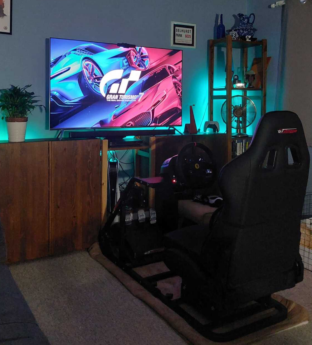 Gt omega art 2024 racing simulator cockpit rs9