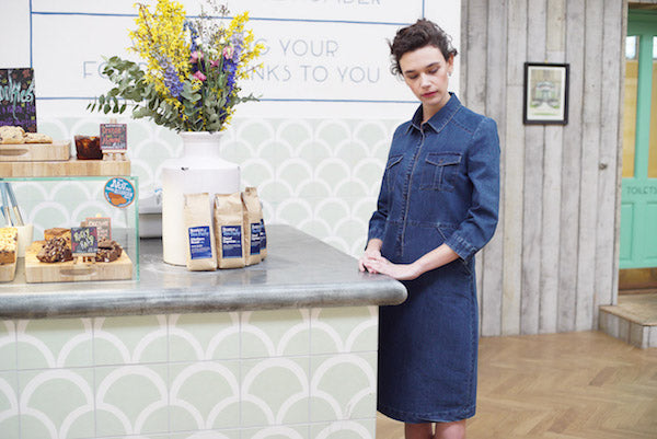 Marion Denim Shirt Dress