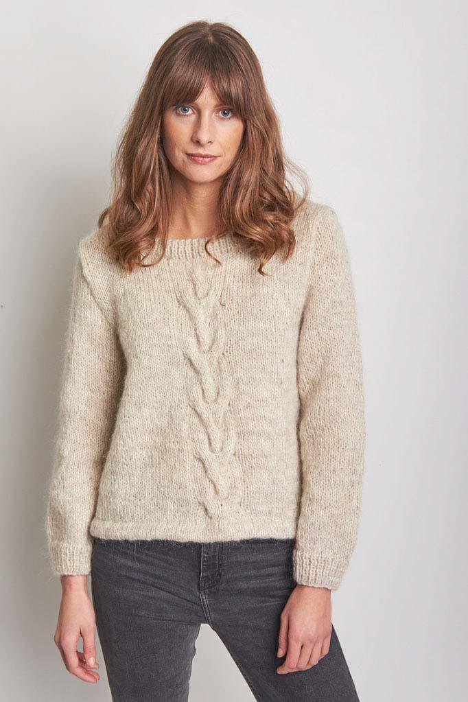 Evelyn Hand Knitted Sweater - BIBICO