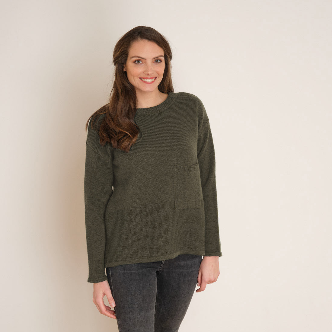 Davina Boxy Wool Jumper