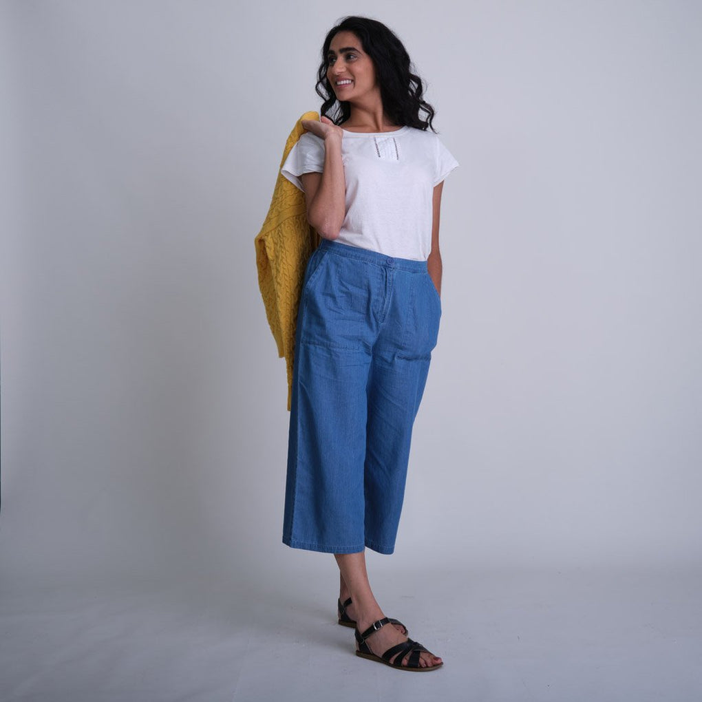 Cotton Culottes & Trousers | Ethical & Sustainable Trousers by BIBICO