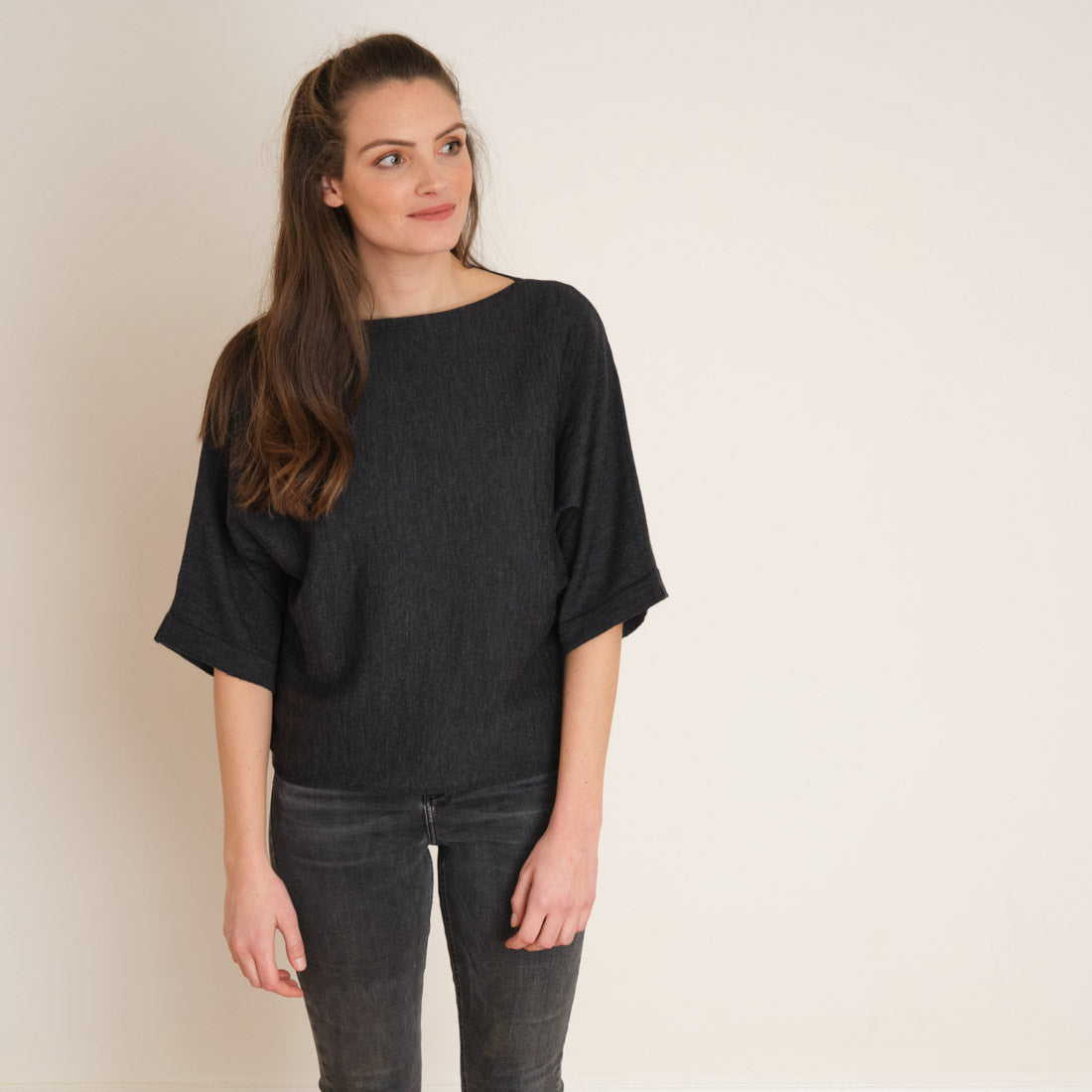 Holly Batwing Wool Jumper