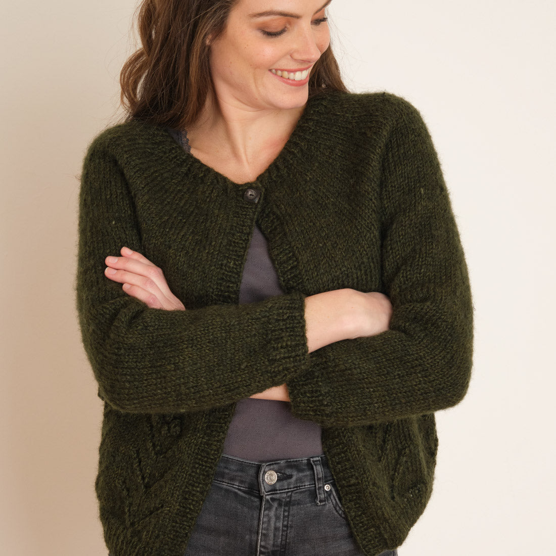 Amara Hand Knitted Cardi