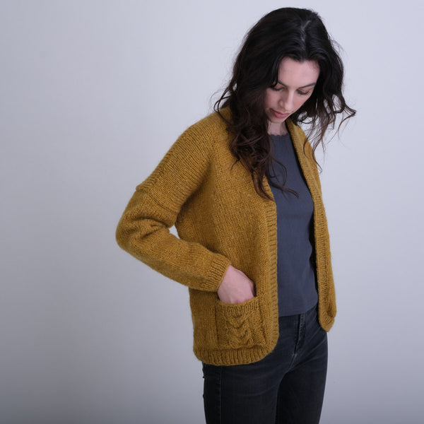 Womens Cardigans Made From Cotton and Wool | by BIBICO