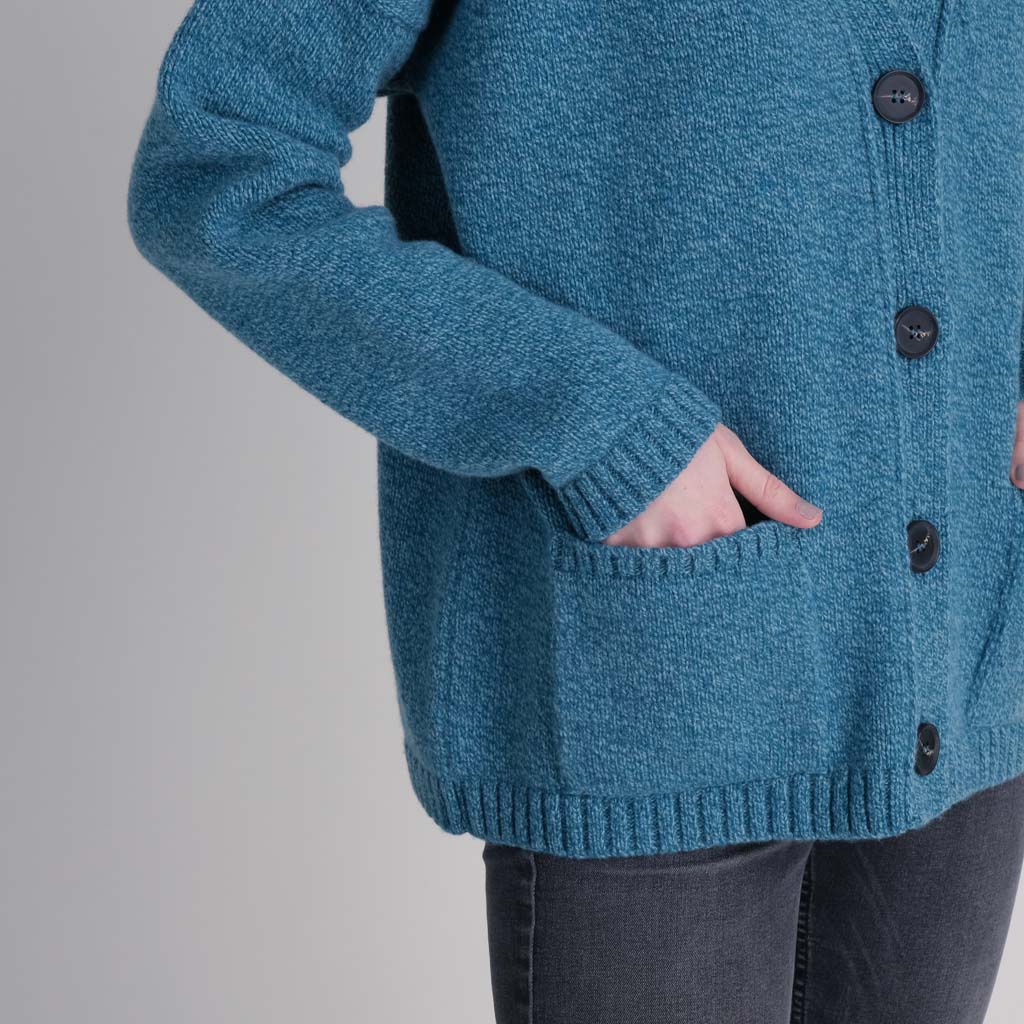 Kora Oversized Wool Cardigan