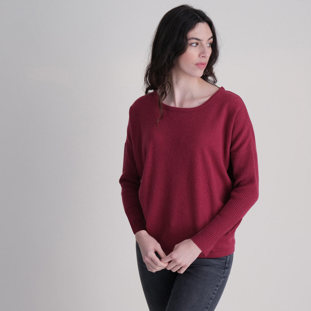 Hazel Crew Neck Wool Jumper