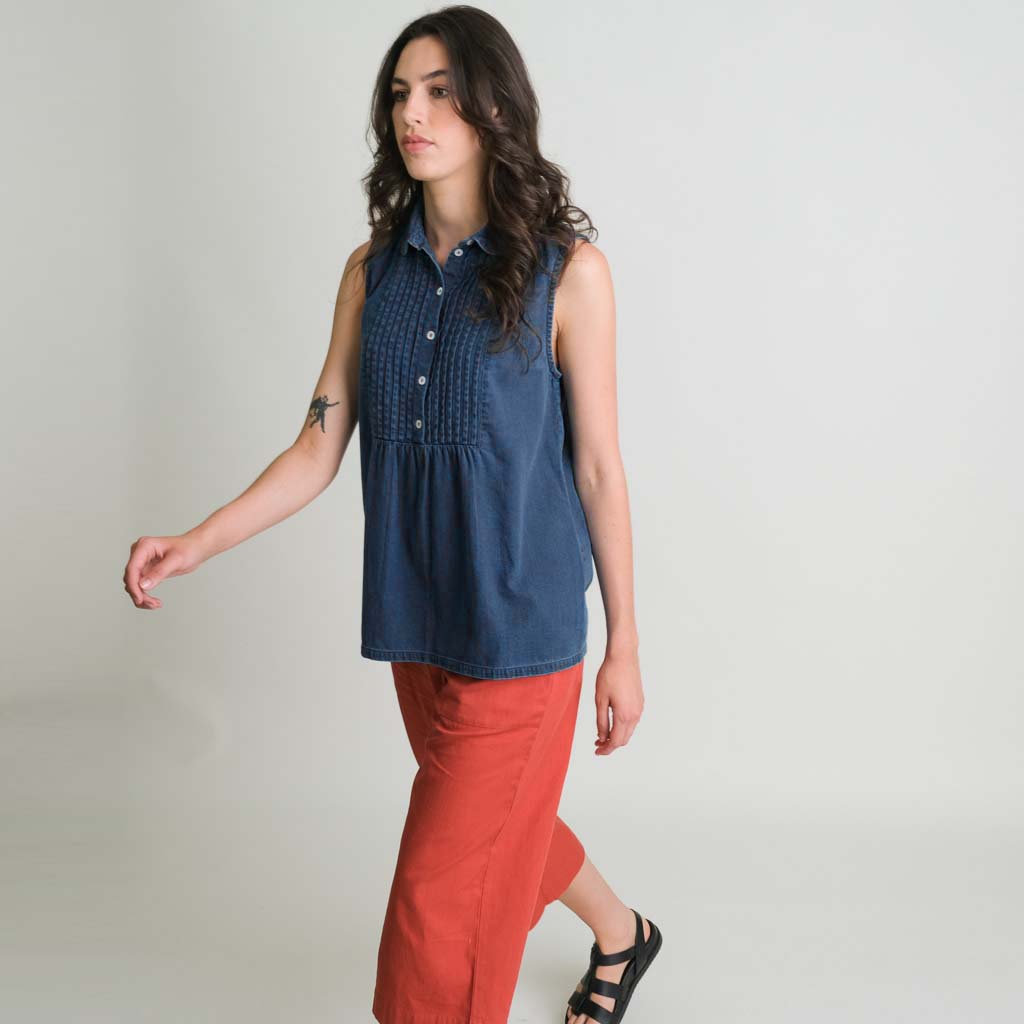 Adrianne Sleeveless Blouse