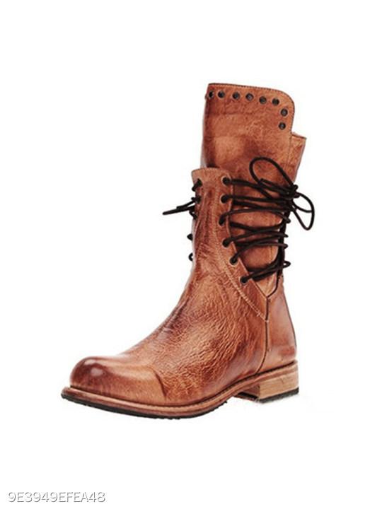 plain flat round toe date outdoor mid calf flat boots
