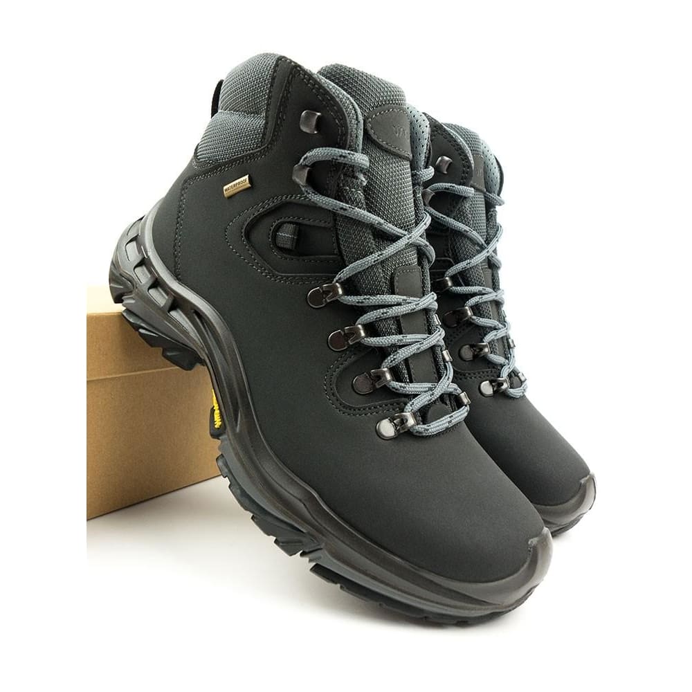 Men's Waterproof Hiking Boots - Black 