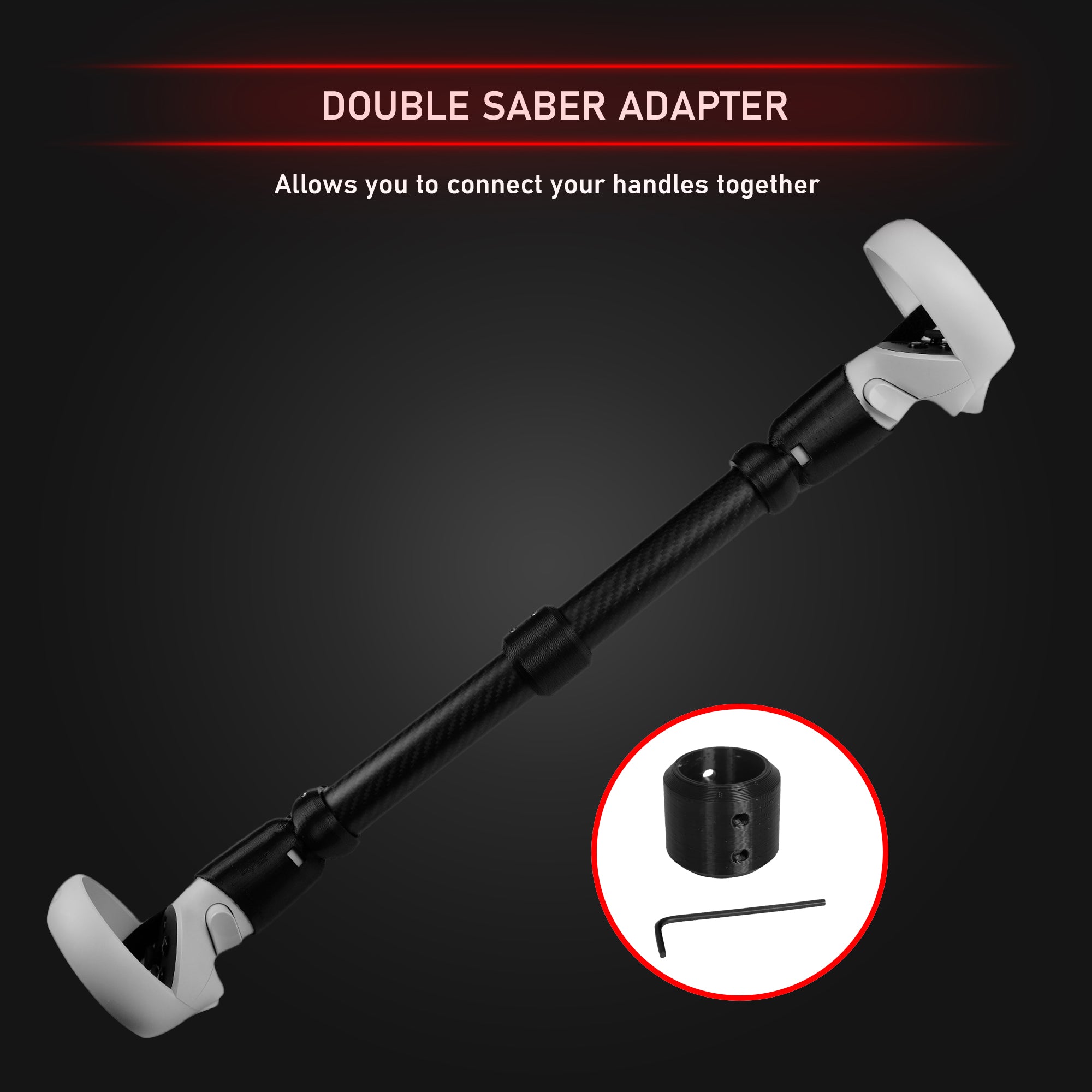 Carbonsabers Carbon Fiber Saber Handles For Beat Saber G2 Rift S Deadeyevr