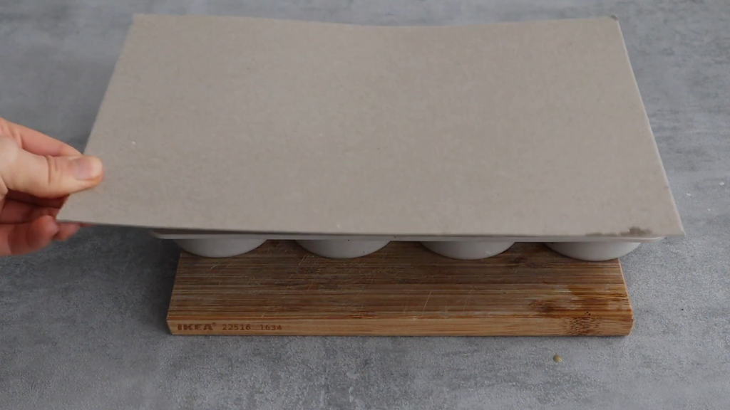 Cover with cardboard | How to make soap using food waste | Bottega Zero Waste