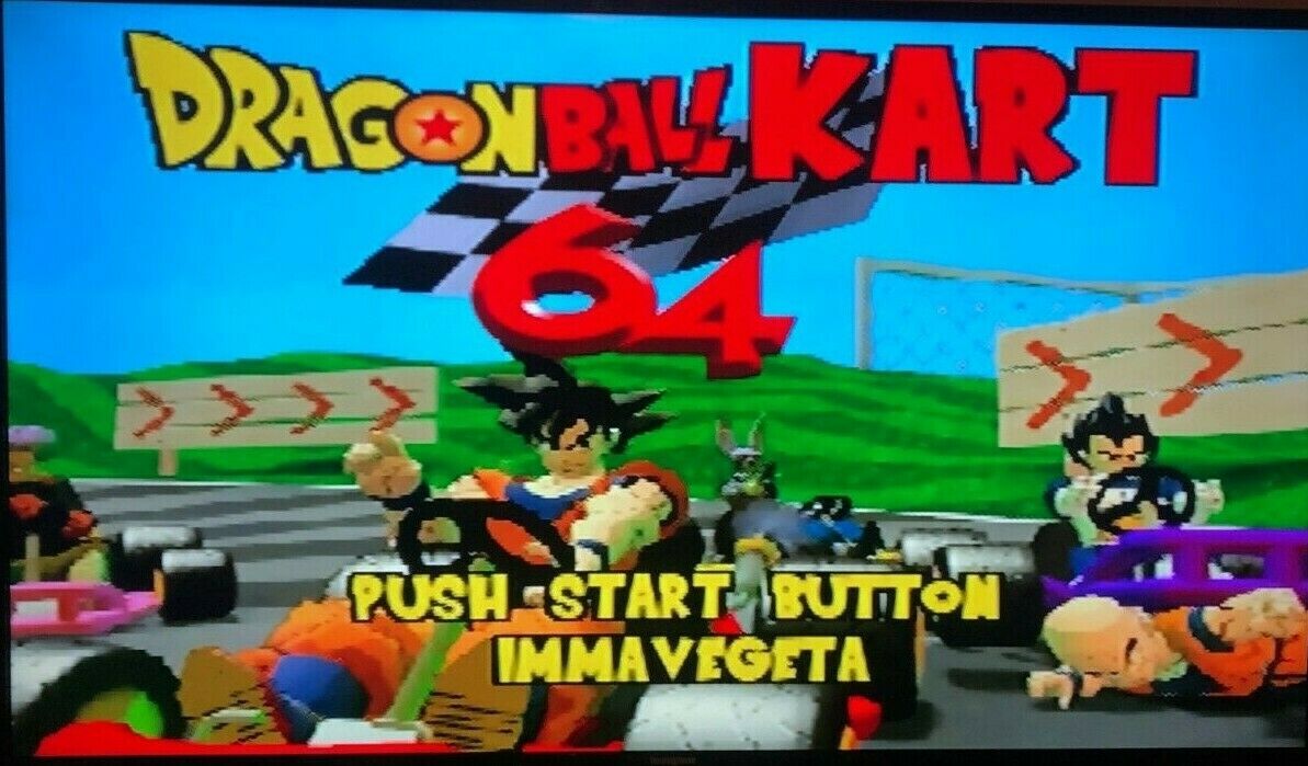 Dragon Ball Kart - Mario Kart Hack (N64) - Retro Gamers US