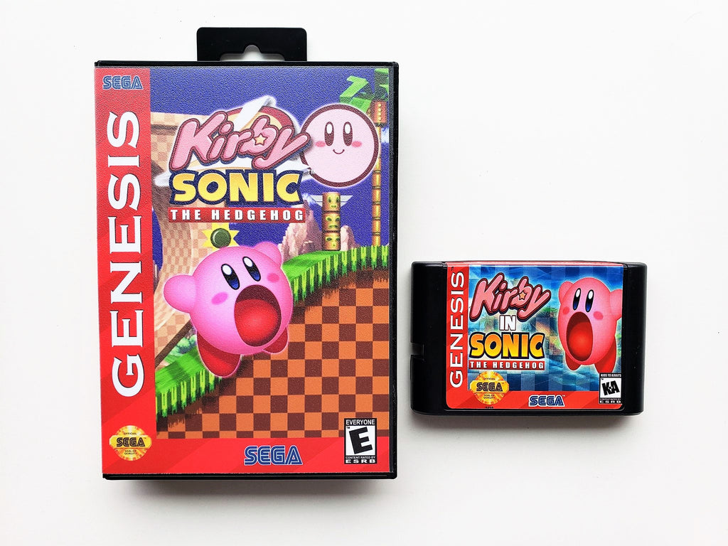 Kirby in Sonic The Hedgehog (Sega Genesis) English Sonic Hack – Retro  Gamers US