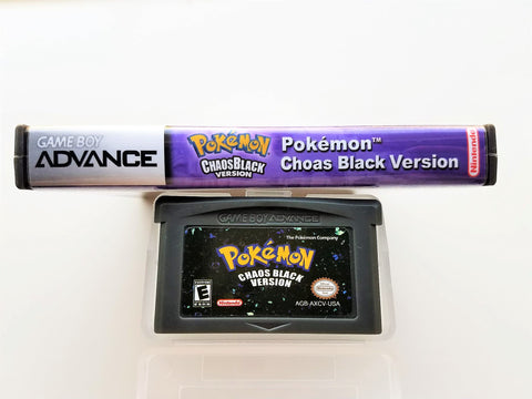 pokemon chaos black version gba rom download