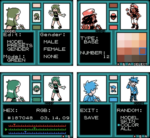 pokemon crystal clear character sprite